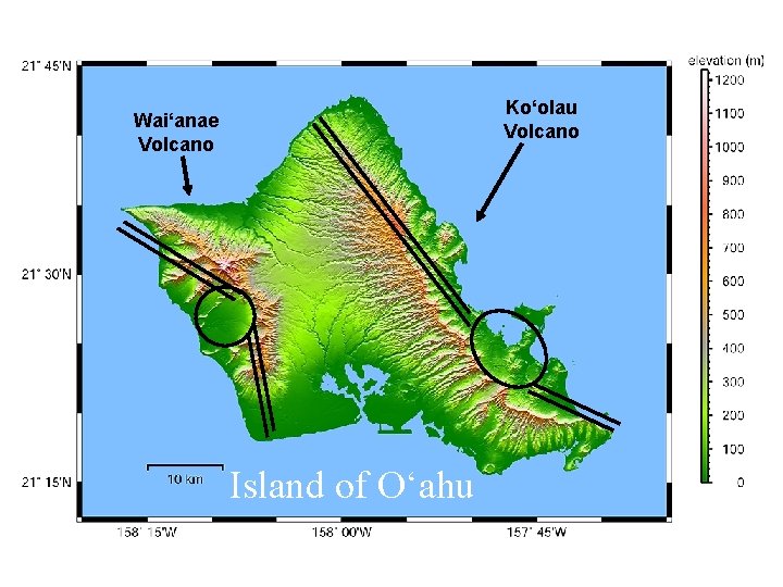 Ko‘olau Volcano Wai‘anae Volcano Island of O‘ahu 