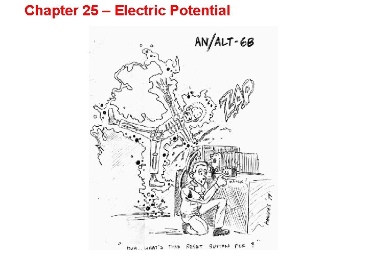 Chapter 25 – Electric Potential 