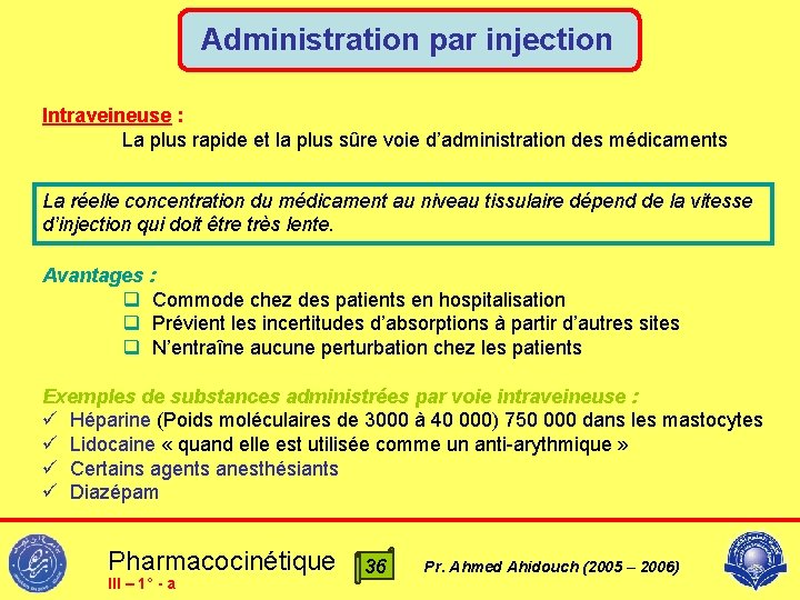 Administration par injection Intraveineuse : La plus rapide et la plus sûre voie d’administration