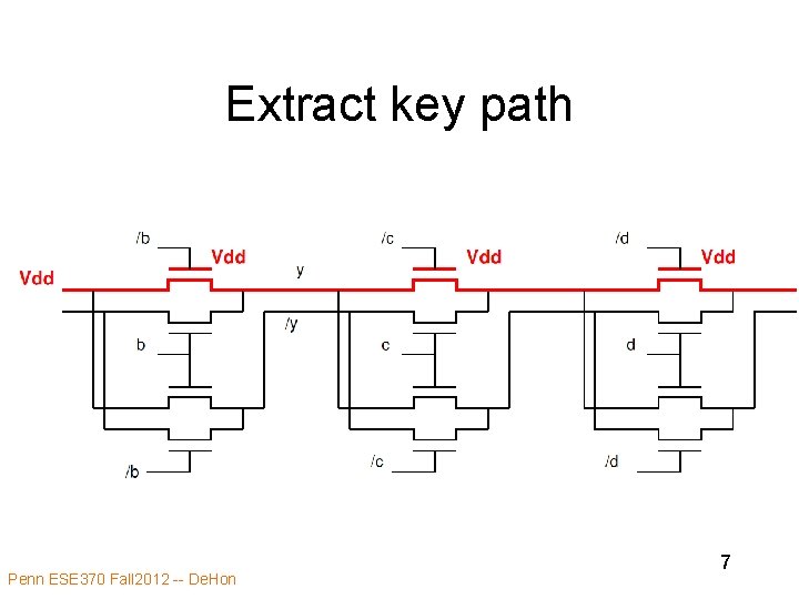 Extract key path Penn ESE 370 Fall 2012 -- De. Hon 7 Extract key path Penn ESE 370 Fall 2012 -- De. Hon 7