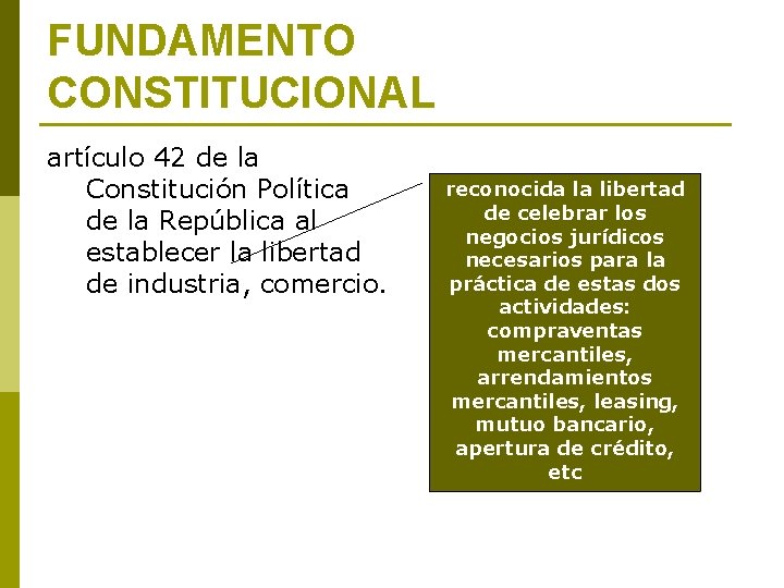 FUNDAMENTO CONSTITUCIONAL artículo 42 de la Constitución Política de la República al establecer la FUNDAMENTO CONSTITUCIONAL artículo 42 de la Constitución Política de la República al establecer la