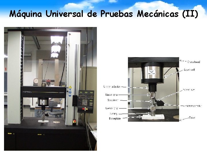 Máquina Universal de Pruebas Mecánicas (II) 