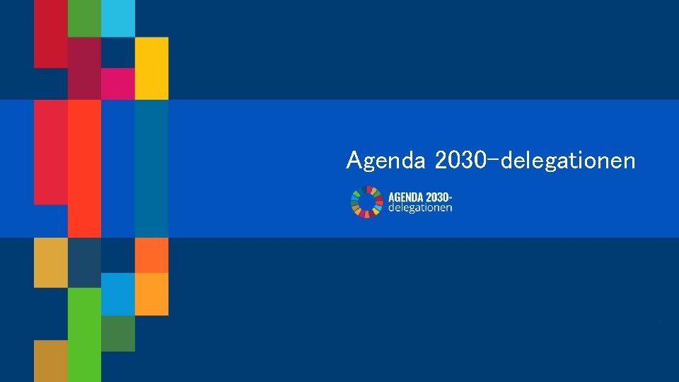 Agenda 2030 -delegationen 