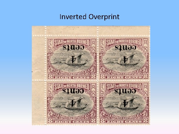 Inverted Overprint 