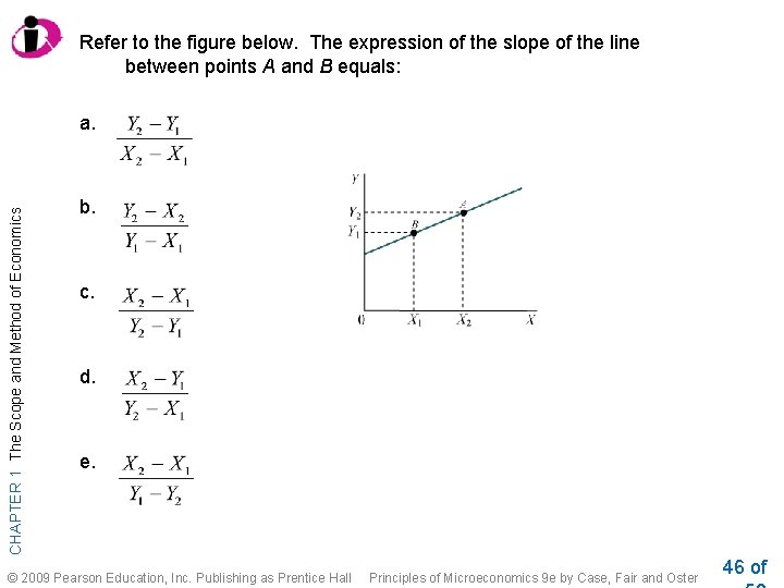 CHAPTER 1 The Scope and Method of Economics Refer to the figure below. The CHAPTER 1 The Scope and Method of Economics Refer to the figure below. The