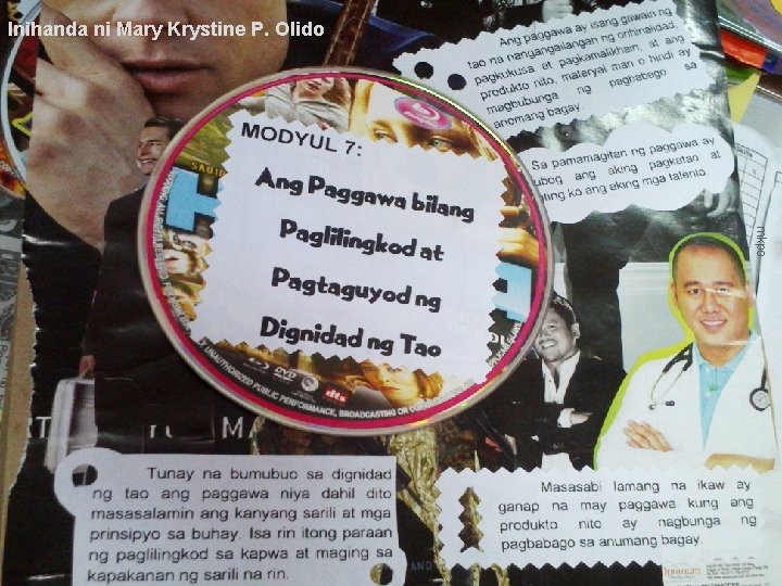 Inihanda ni Mary Krystine P. Olido mkpo 