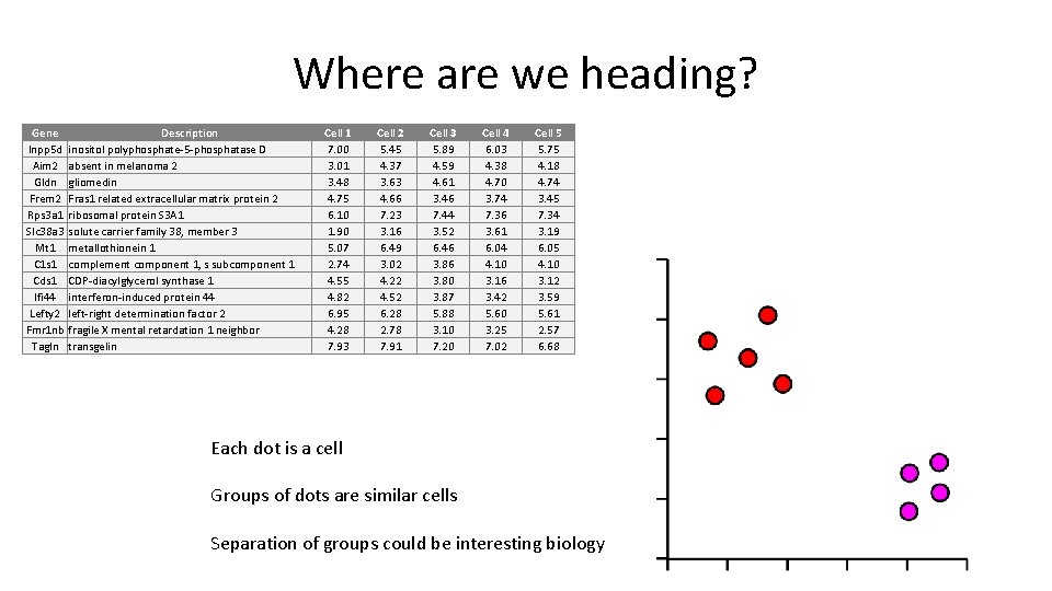 Where are we heading? Gene Inpp 5 d Aim 2 Gldn Frem 2 Rps Where are we heading? Gene Inpp 5 d Aim 2 Gldn Frem 2 Rps