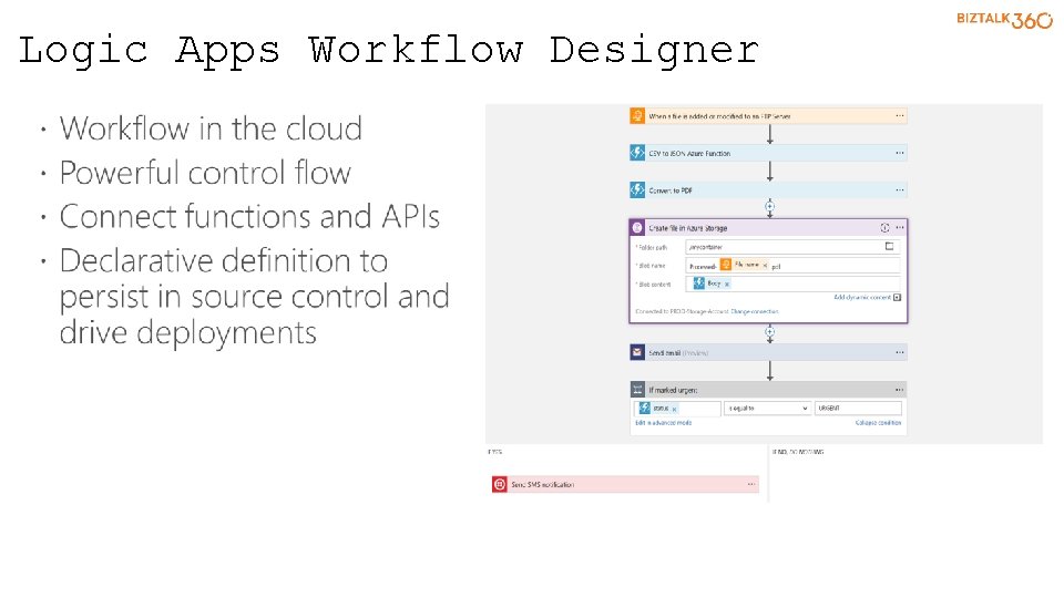Logic Apps Workflow Designer 