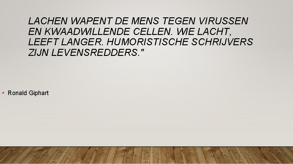 9 IJ PERIODE HUMOR LACHEN WAPENT DE MENS