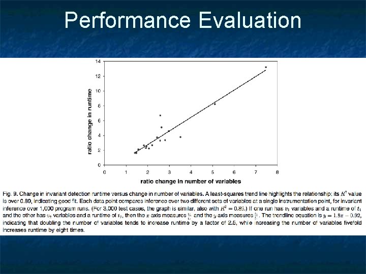 Performance Evaluation 