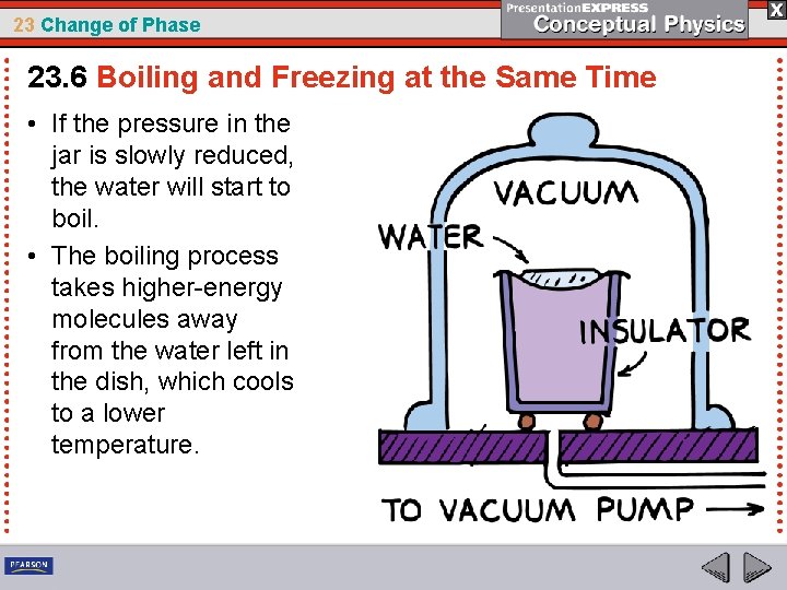 23 Change of Phase 23. 6 Boiling and Freezing at the Same Time • 23 Change of Phase 23. 6 Boiling and Freezing at the Same Time •