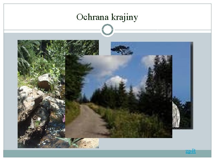 Ochrana krajiny zpět 