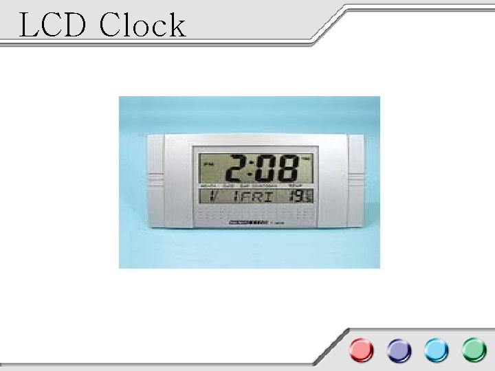 LCD Clock 