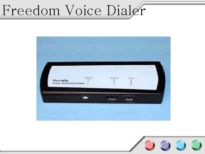 Freedom Voice Dialer 