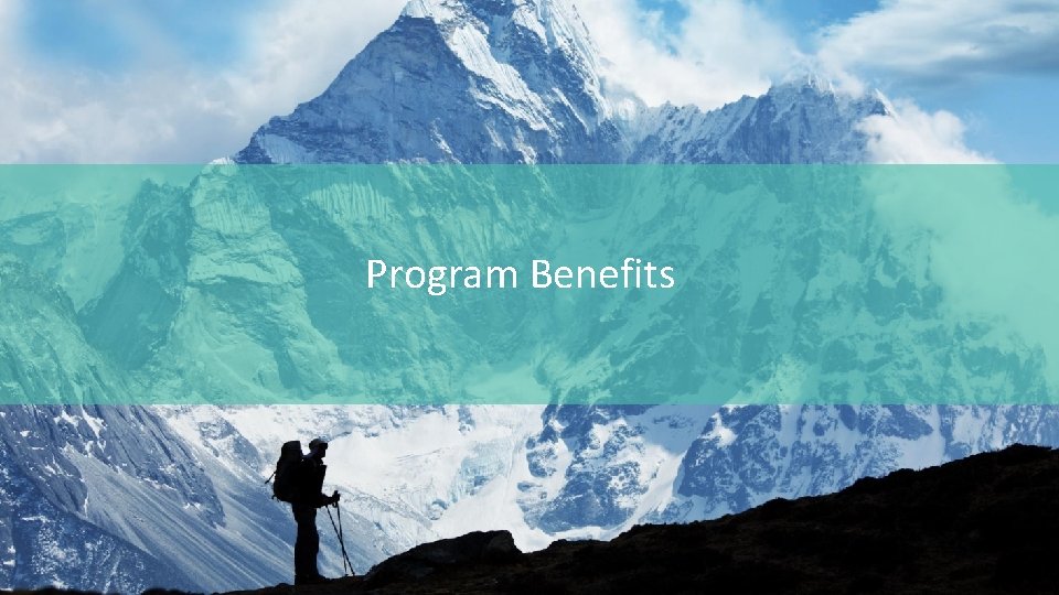 Program Benefits 