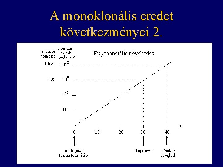 A monoklonális eredet következményei 2. 