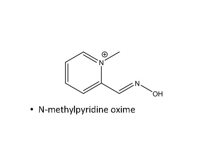  • N-methylpyridine oxime 