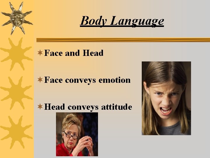 Head Language Performance Objectives Identify the elements of effective interpersonal