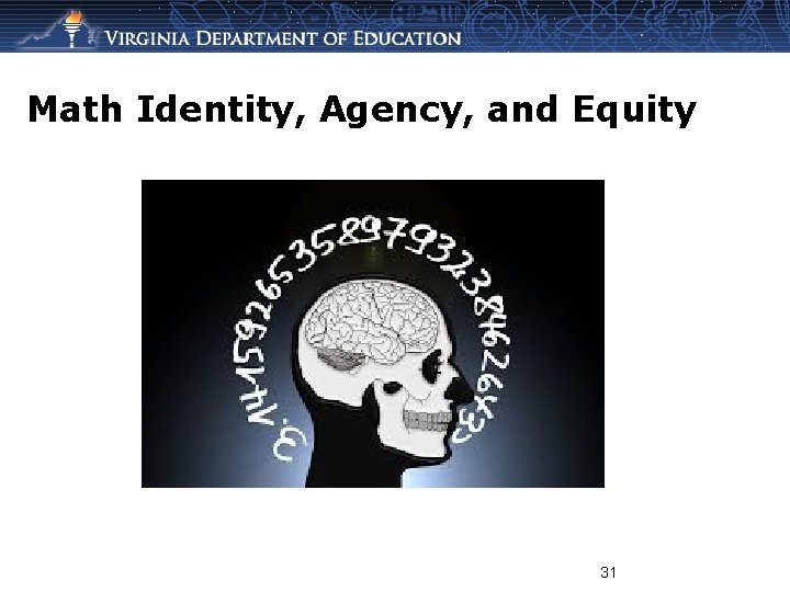 Math Identity, Agency, and Equity 31 