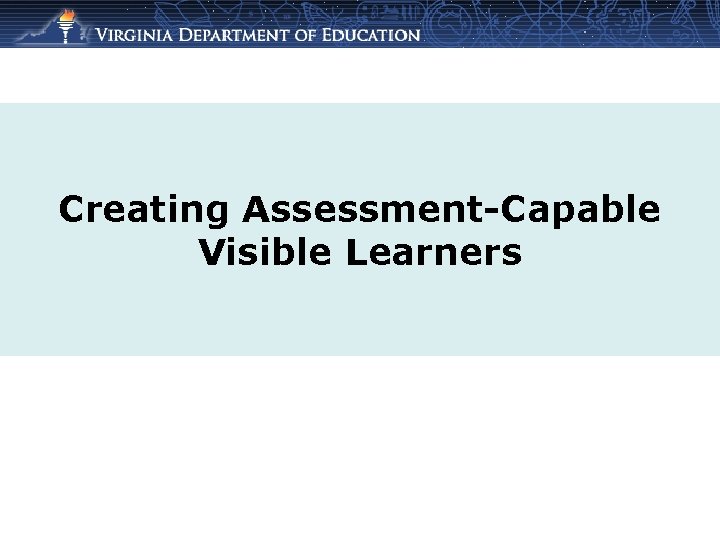 Creating Assessment-Capable Visible Learners 