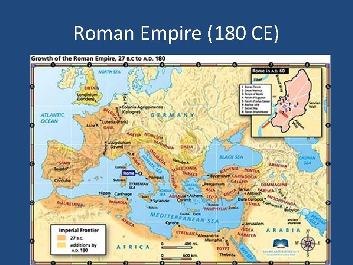 Roman Empire (180 CE) 