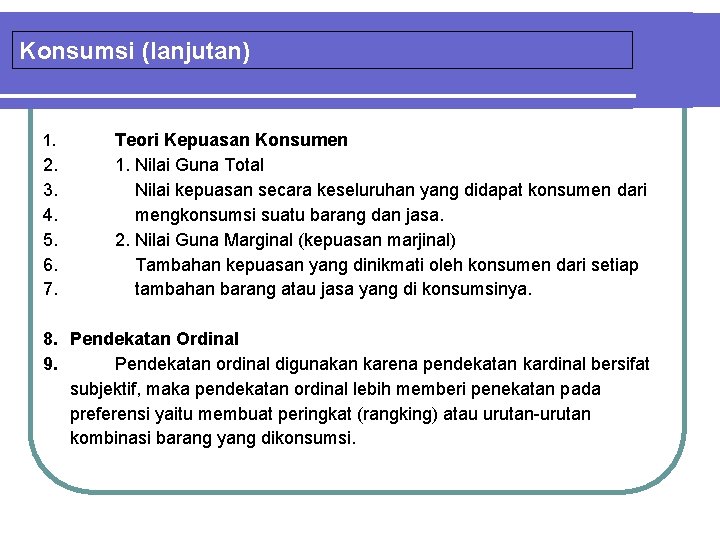 Konsumen Dan Produsen Memahami Konsep Ekonomi Dalam Kaitannya