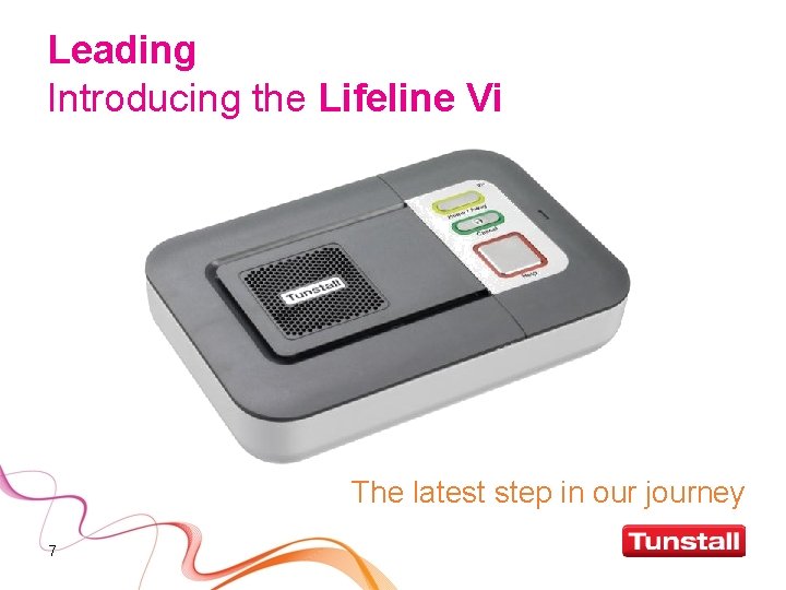 Leading Introducing the Lifeline Vi The latest step in our journey 7 