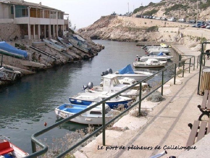 Le port de pêcheurs de Callelongue 