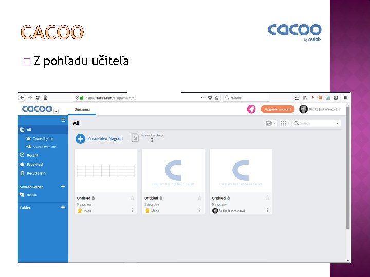 �Z pohľadu učiteľa 