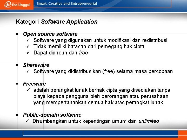 APPLICATION SOFTWARE PERTEMUAN 9 Ir Nizirwan Anwar MT