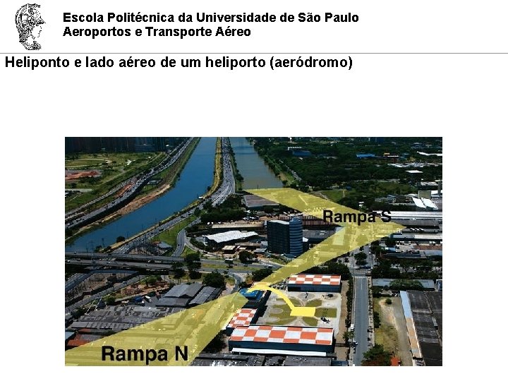 Escola Politécnica da Universidade de São Paulo Aeroportos e Transporte Aéreo Heliponto e lado