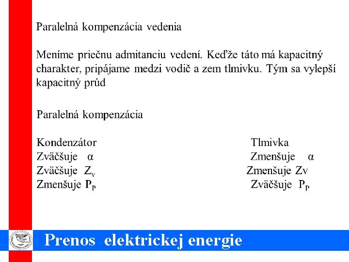 Prenos elektrickej energie 