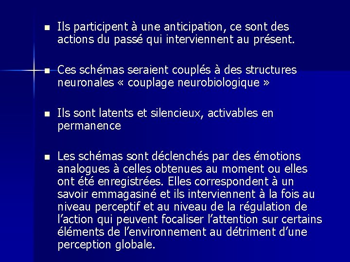 n Ils participent à une anticipation, ce sont des actions du passé qui interviennent