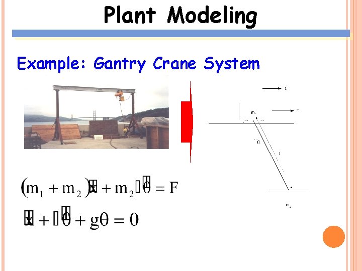 Plant Modeling Example: Gantry Crane System 