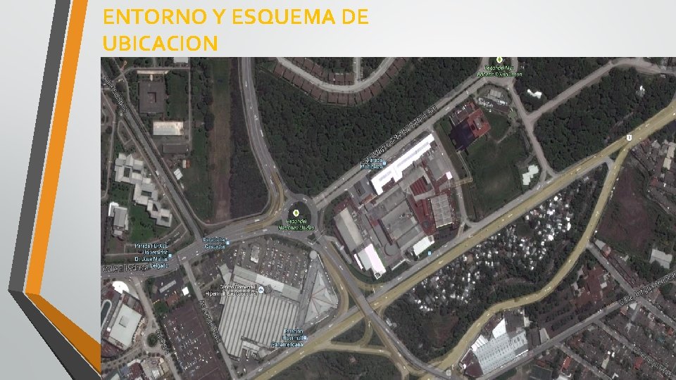 ENTORNO Y ESQUEMA DE UBICACION 