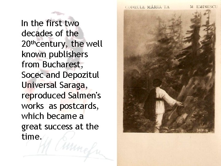 In the first two decades of the 20 thcentury, the well known publishers from