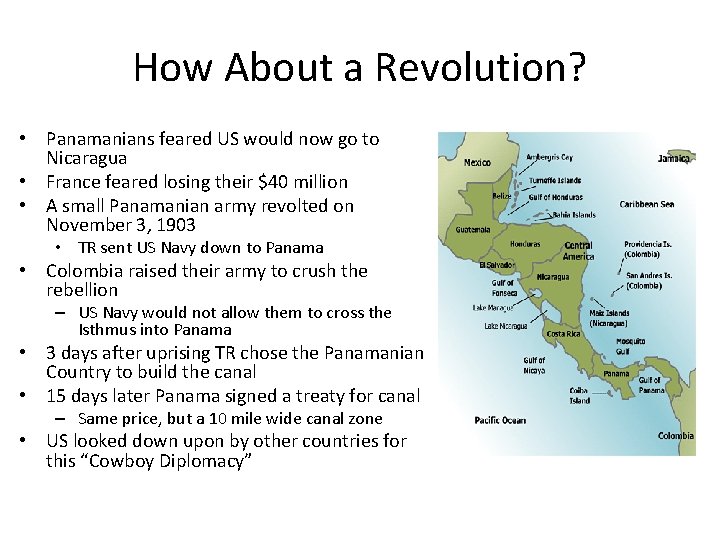 How About a Revolution? • Panamanians feared US would now go to Nicaragua • How About a Revolution? • Panamanians feared US would now go to Nicaragua •