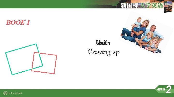 BOOK 1 Unit 1 Growing up 