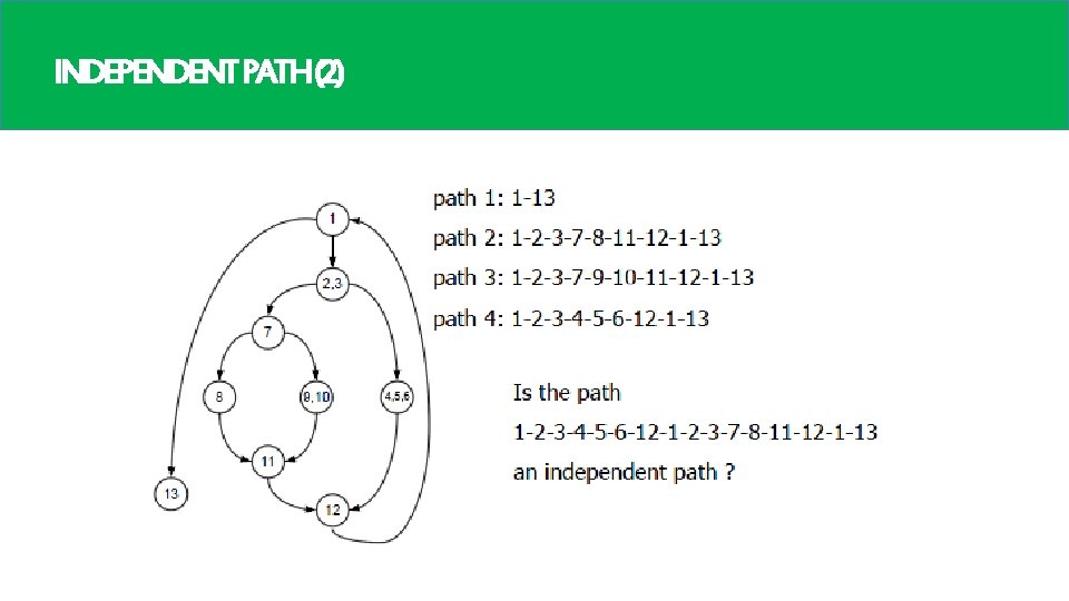 INDEPENDENTPATH(2) 