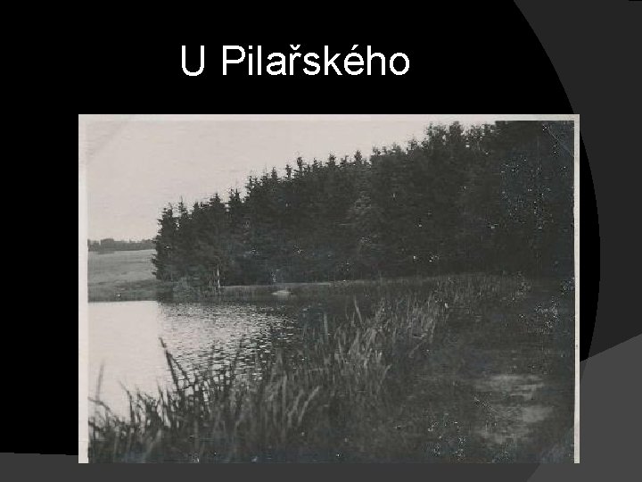 U Pilařského 