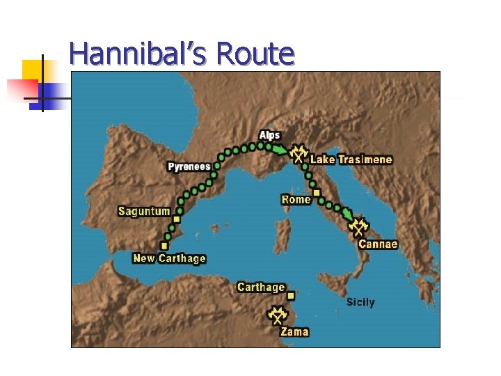 Hannibal’s Route Hannibal’s Route
