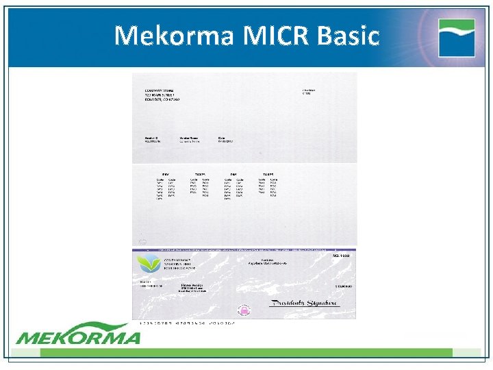 Mekorma MICR Basic 