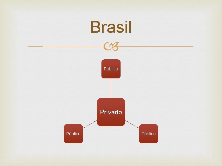 Brasil Público Privado Público 