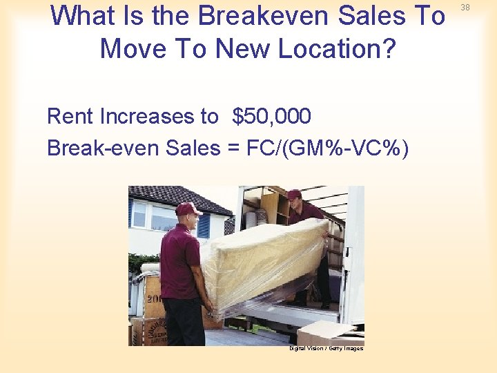 What Is the Breakeven Sales To Move To New Location? Rent Increases to $50, What Is the Breakeven Sales To Move To New Location? Rent Increases to $50,