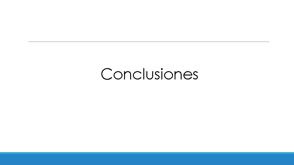 Conclusiones 