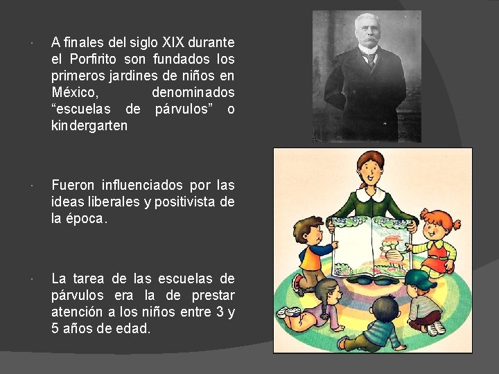 A finales del siglo XIX durante el Porfirito son fundados los primeros jardines A finales del siglo XIX durante el Porfirito son fundados los primeros jardines