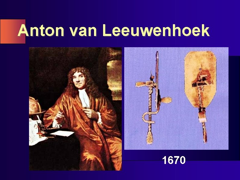 Anton van Leeuwenhoek 1670 