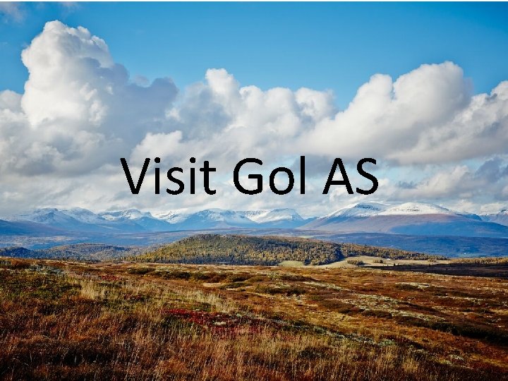 Visit Gol AS 