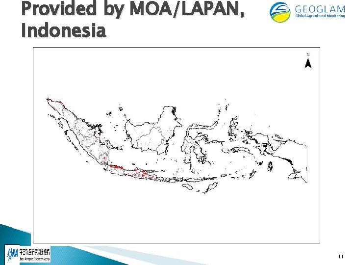 Provided by MOA/LAPAN, Indonesia 11 