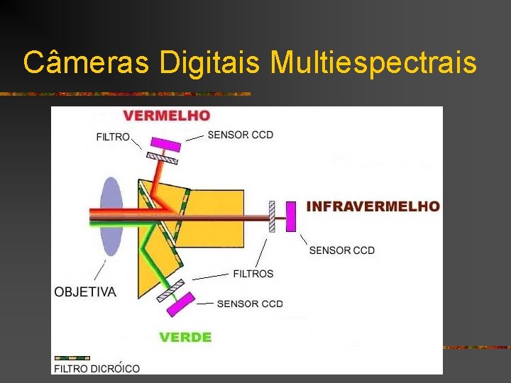 Câmeras Digitais Multiespectrais 